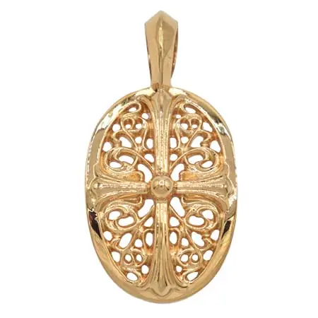 CHROME HEARTS(クロムハーツ) クラシック オーバルペンダント22K