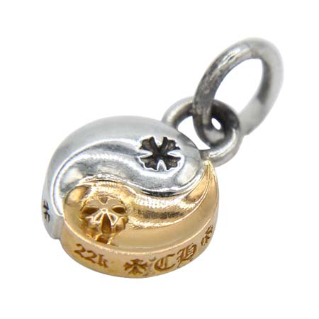 CHROME HEARTS(クロムハーツ) タイニーCHプラス YIN YANG シルバー＆ゴールド