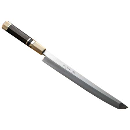 實光刃物(ジッコウハモノ) 「至光(しこう) 青」先丸刺身包丁