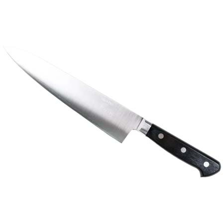 高村刃物製作所(タカムラハモノセイサクショ) V10鋼 スペシャル 磨き 牛刀 210mm 口金付