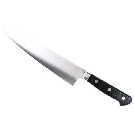 高村刃物製作所(タカムラハモノセイサクショ) V10鋼 スペシャル 磨き 牛刀 210mm 口金付