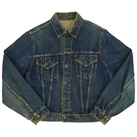 VINTAGEDENIM(ヴィンテージ デニム) Levi’s デニムジャケット 557 3rd 60’s 実寸サイズ40