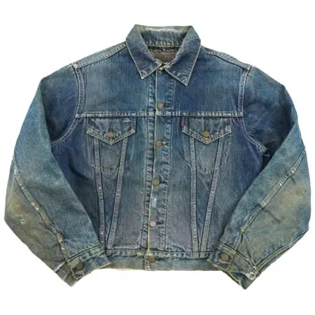 VINTAGEDENIM(ヴィンテージ デニム) Levi’s デニムジャケット 559 3rd ブランケット イエローステッチ 60’s 実寸サイズ44