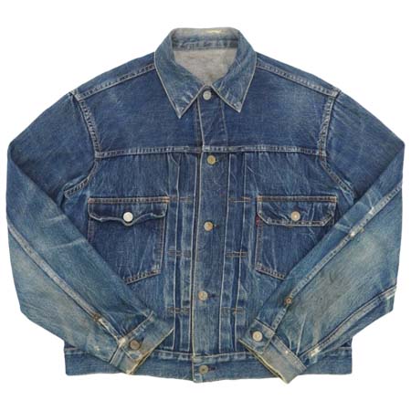 VINTAGEDENIM(ヴィンテージ デニム) Levi’s デニムジャケット 507XX 2nd ハギ有 50’s 実寸サイズ42