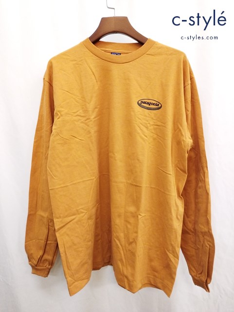 Patagonia パタゴニア Tシャツ L オレンジ 80s 長袖