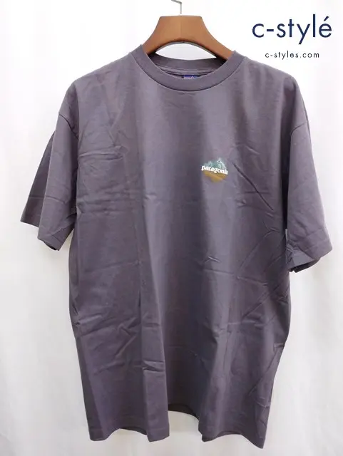 Patagonia パタゴニア Tシャツ L パープル系 80s 半袖