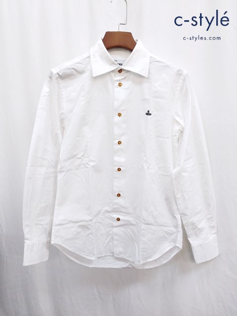 Vivienne Westwood MAN ヴィヴィアンウエストウッドマン シャツ 46 ホワイト コットン100%