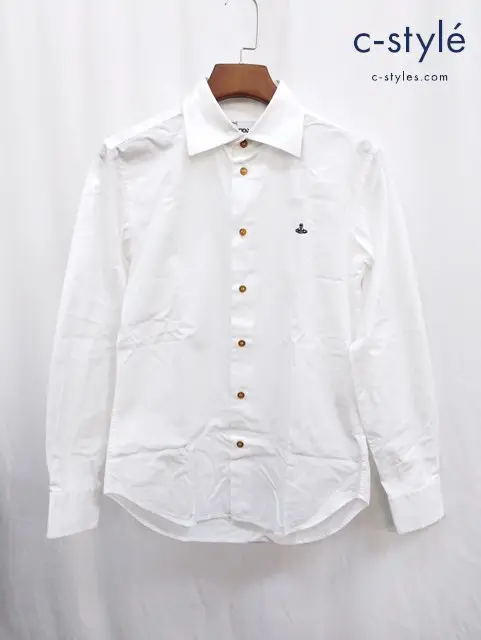 Vivienne Westwood MAN ヴィヴィアンウエストウッドマン シャツ 46 ホワイト コットン100%