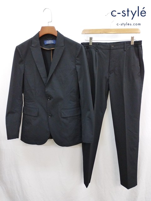 nano universe ナノユニバース スーツ M ブラック Damerino セットアップ 2B