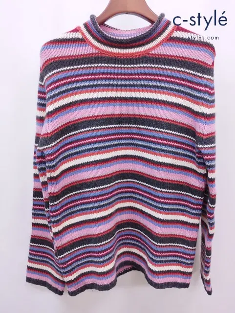 BURBERRY BLACK LABEL バーバリーブラックレーベル ニット セーター 3 マルチカラー