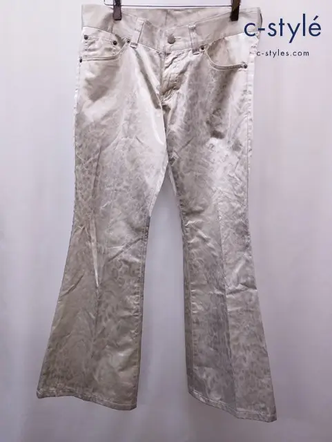 Tornado Mart トルネードマート パンツ L ホワイト系 ヒョウ柄 レオパード柄