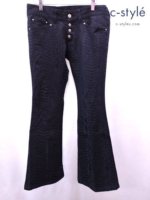 Tornado Mart トルネードマート パンツ M ブラック パイソン柄