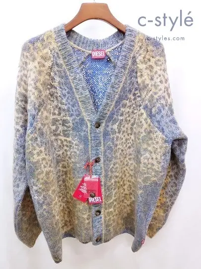 DIESEL ディーゼル ニットカーディガン M マルチカラー K-PENROS-A A17160 OGSAU