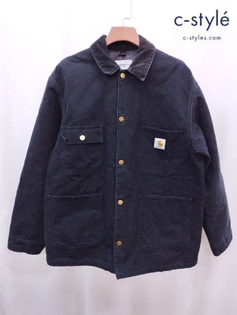 Carhartt カーハート ジャケット L ブラック OG CHORE COAT ブランケット