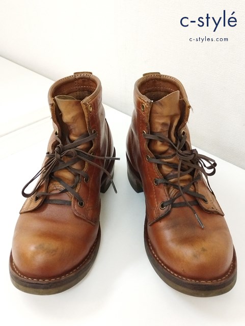 Wesco ウエスコ ハーネスブーツ 9 ブラウン 革 ハイカット