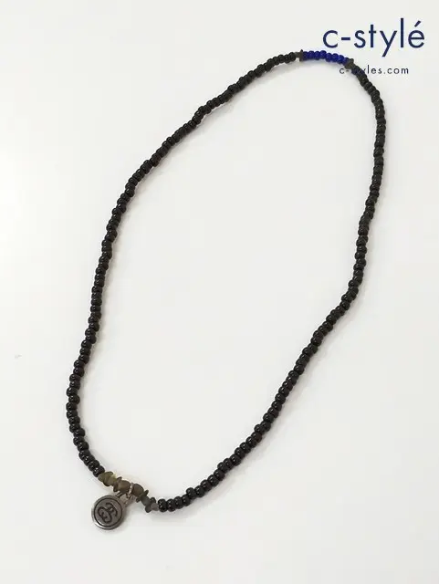 STUSSY ステューシー ビーズネックレス ブラック アクセサリー