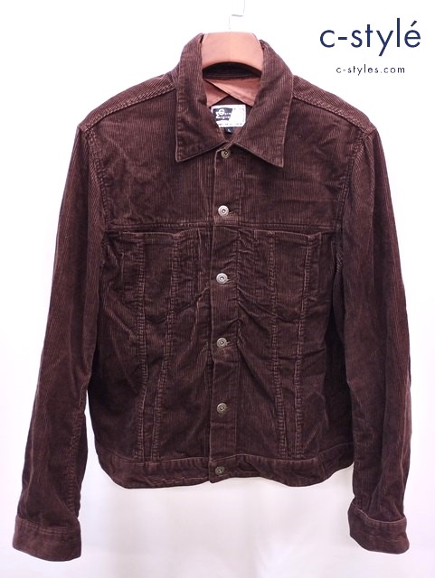 ENGINEERED GARMENTS エンジニアードガーメンツ コーデュロイトラッカージャケット L ブラウン