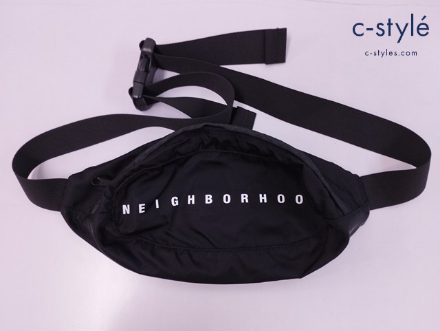 NEIGHBORHOOD ネイバーフッド ボディバッグ F ブラック