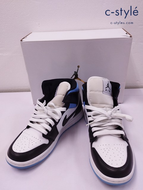 NIKE ナイキ スニーカー 24cm ブルー×ブラック ハイカット BQ6472-102 レディース