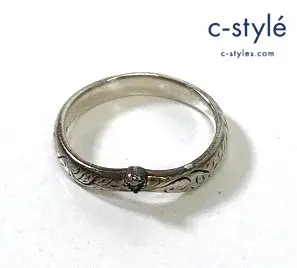 agete アガット リング シルバー 0.01ｃｔ 総重量 約2.59ｇ（装飾品含む） アクセサリー