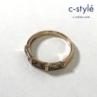 ヴァンドーム青山 K18 ヴィーナステンプル リング ゴールド系 総重量 約2.77g(装飾含む)