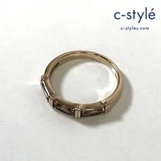 ヴァンドーム青山 K18 ヴィーナステンプル リング ゴールド系 総重量 約2.77g(装飾含む)