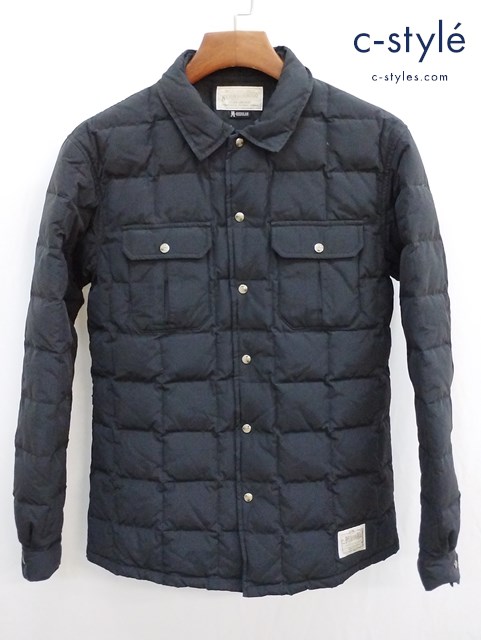 NEIGHBORHOOD ネイバーフッド ダウンジャケット M ブラック 122TSNH-SHM01