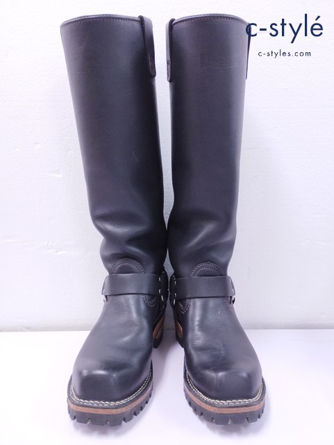 Wesco ウエスコ ハーネスブーツ 9E ブラック レザー