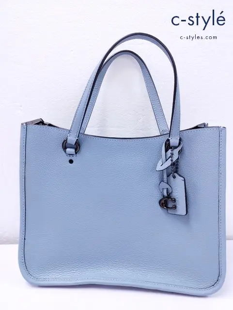 COACH コーチ バッグ ブルー タイラー キャリーオール 28 C3460 レディース