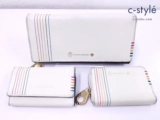 CASTELBAJAC カステルバジャック 長財布 コインケース キーケース 計3点