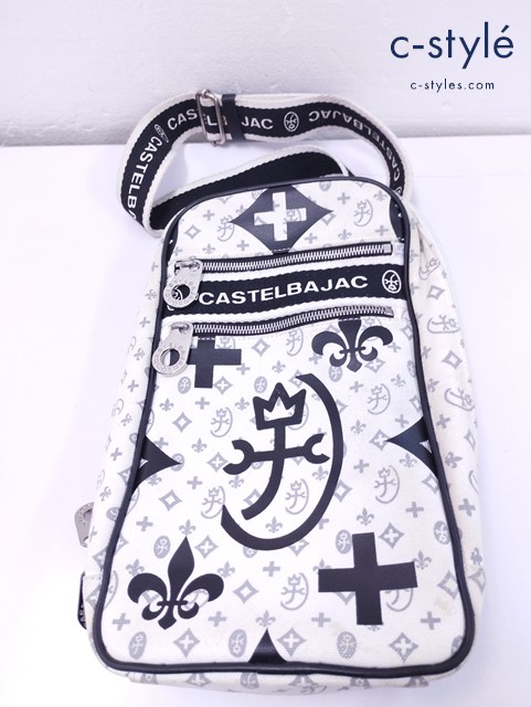 CASTELBAJAC カステルバジャック ボディバッグ ホワイト