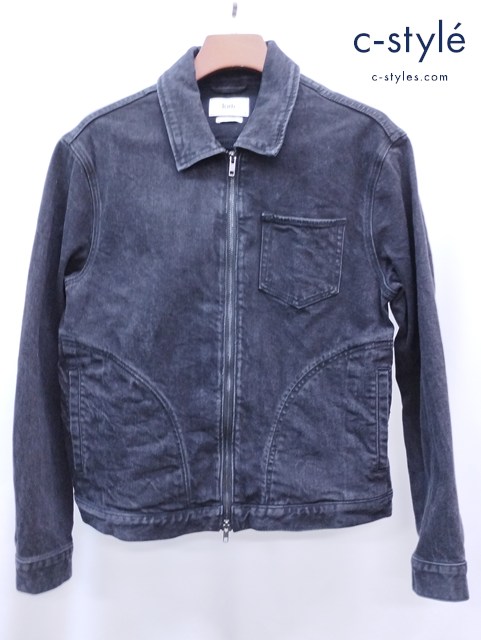 KITH キス デニムジャケット S ブラック KHM010091