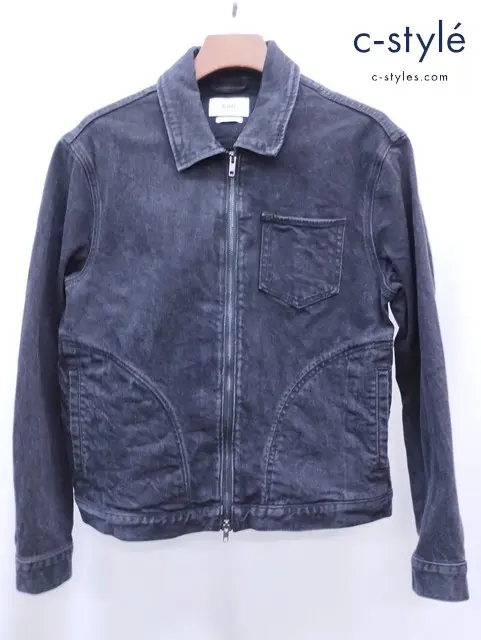 KITH キス デニムジャケット S ブラック KHM010091