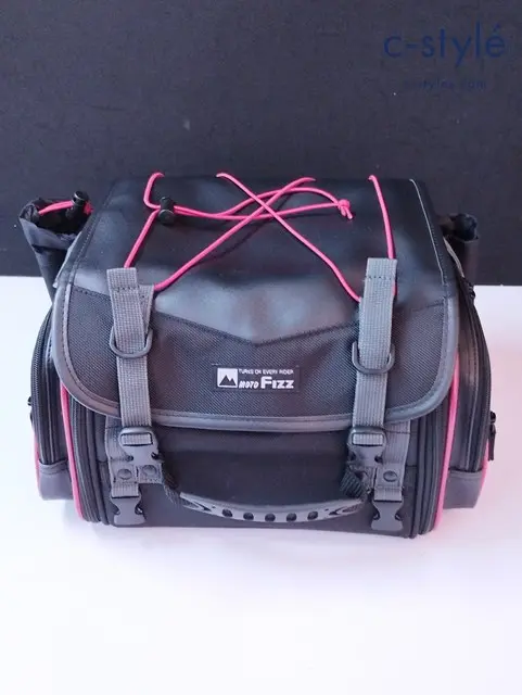 TANAX タナックス ミニフィールドシートバック ブラック×レッド