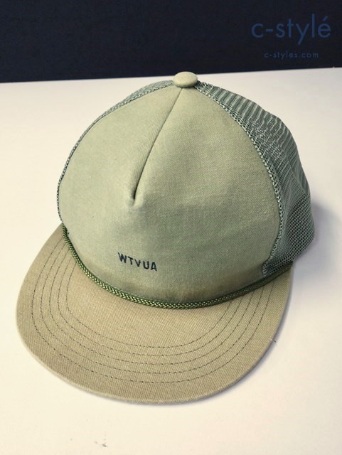 WTAPS ダブルタップス メッシュキャップ SIZE X 00 カーキ系 帽子