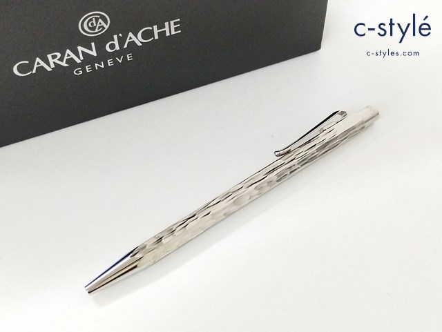 CARAN D’ACHE カランダッシュ ボールペン シルバー エクリドール ベネシアン 文房具