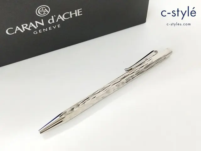 CARAN D’ACHE カランダッシュ ボールペン シルバー エクリドール ベネシアン 文房具