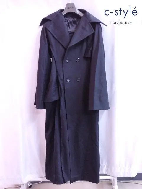 YOHJI YAMAMOTO ロングコート 1 ブラック FJ-C65-111