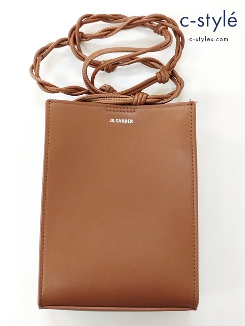 JIL SANDER ジルサンダー ショルダーバッグ ブラウン レディース