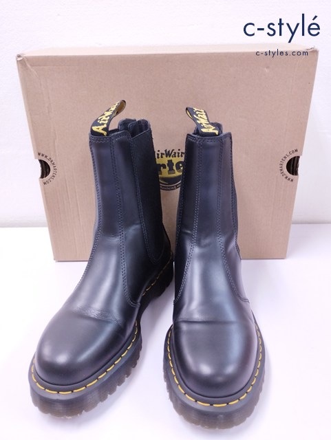 Dr.Martens ドクターマーチン ブーツ UK8 ブラック 2976 HI BEX W/ZIP SMOOTH 27844001