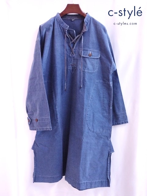 45R フォーティーファイブアール デニムワンピース 0 インディゴ 綿100％ レディース