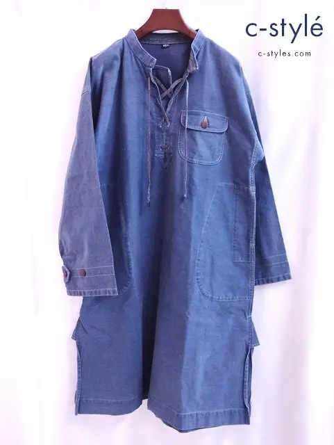 45R フォーティーファイブアール デニムワンピース 0 インディゴ 綿100％ レディース