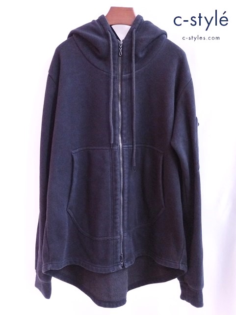 kiryuyrik キリュウキリュウ ジップアップパーカー M ブラック KI-HT06-052