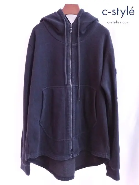 kiryuyrik キリュウキリュウ ジップアップパーカー M ブラック KI-HT06-052