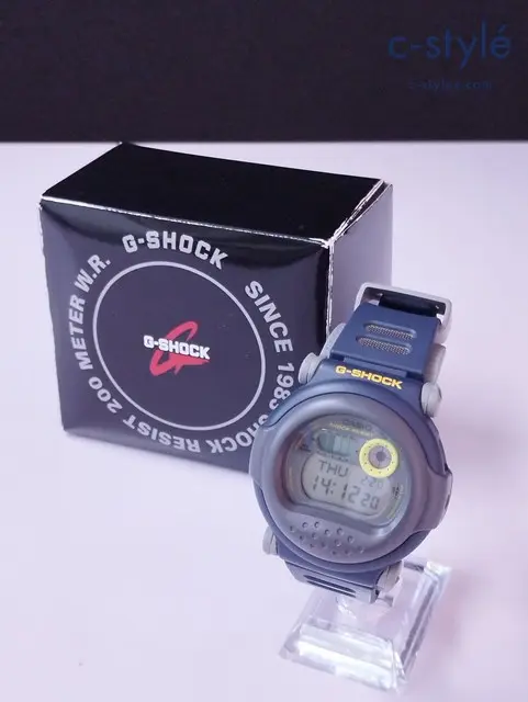CASIO カシオ G-SHOCK 腕時計 ネイビー系×グレー クォーツ G-001-2CDR