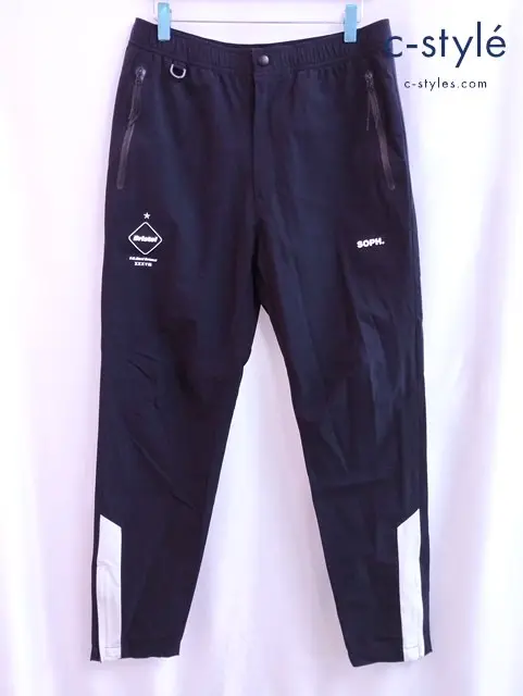 F.C.Real Bristol エフシーレアルブリストル パンツ M ブラック WARM UP PANTS