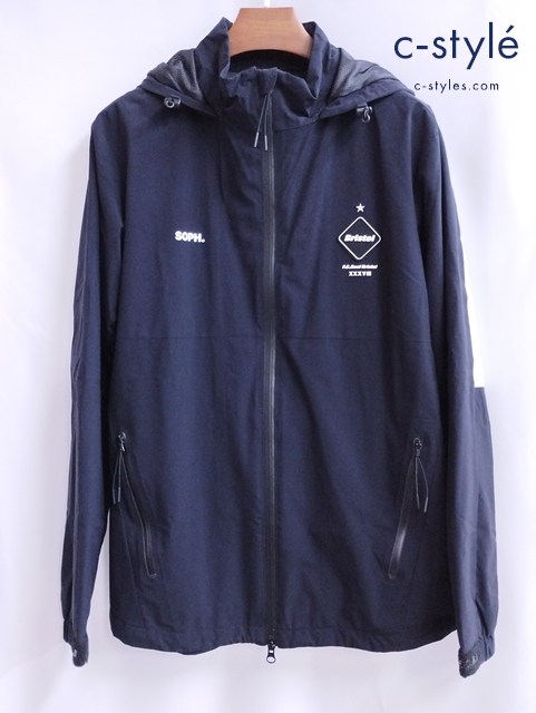 F.C.Real Bristol エフシーレアルブリストル ジャケット S ブラック WARM UP JACKET