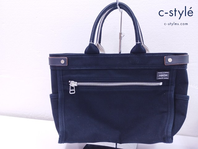 PORTER ポーター トートバッグ ネイビー NAKED 667-09470