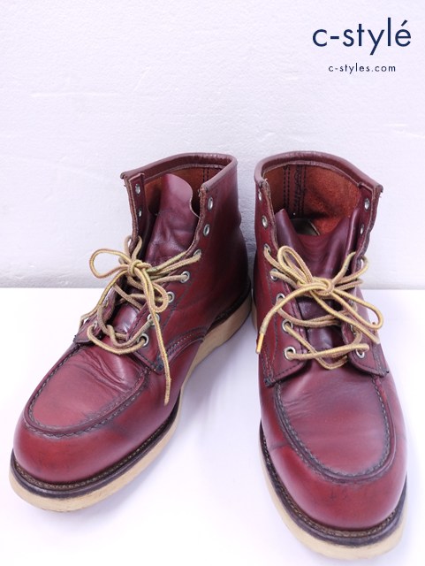 RED WING レッドウィング ブーツ 9E ブラウン 08287 6inch CLASSIC MOC TOE USA製