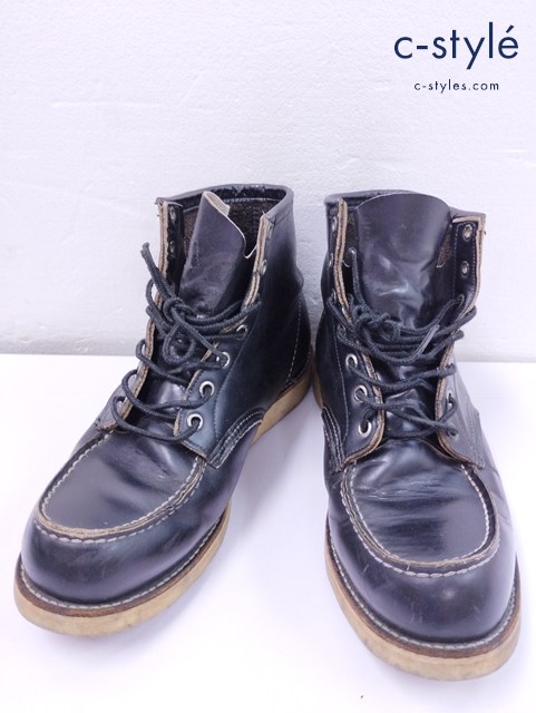 RED WING レッドウィング ブーツ 9E ブラック 40223 6inch CLASSIC MOC TOE